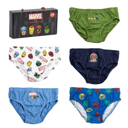 Marvel, pack calzoncillos single jersey (5 piezas)