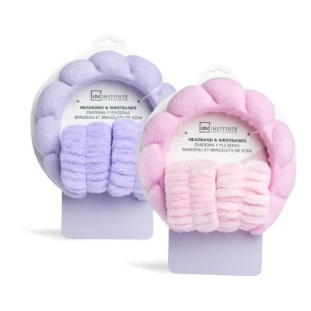 IDC, diadema y muñequeras para skincare