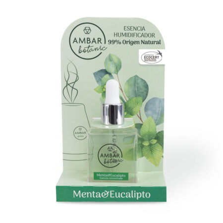 Ambar, esencia humificador aromaterapia menta & eucalipto