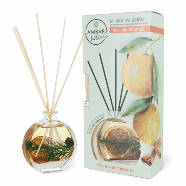 Ambar, mikado infusión naranja & canela