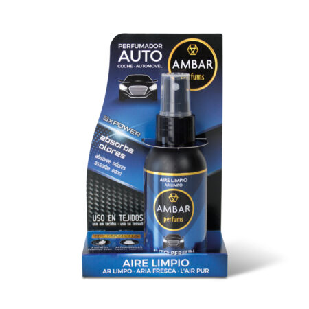 Ambar, ambientador auto perfum aire limpio