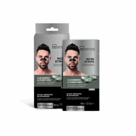 IDC, tiras de limpieza limpiadora y purificante para hombre (5x0.1 g)