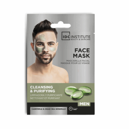 IDC, mascarilla facial limpiadora y purifiante para hombre (15 g)