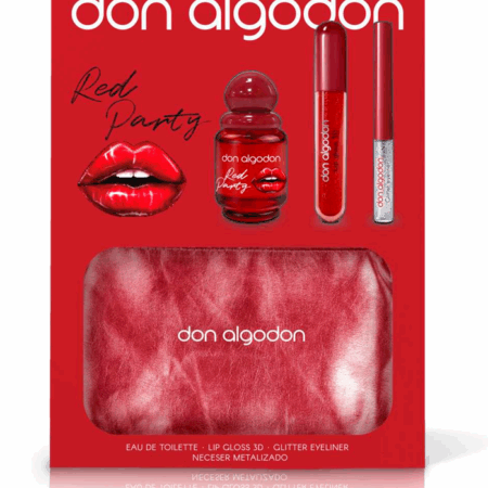 Don Algodon, set de regalo Red Party