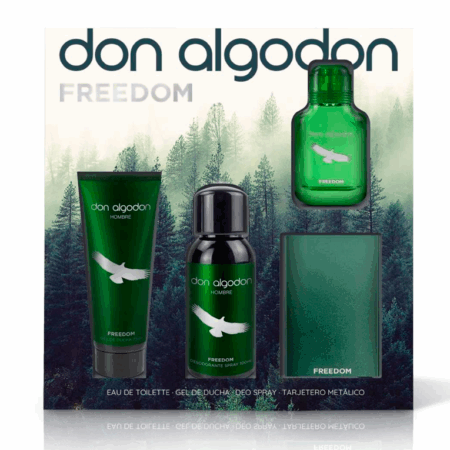 Don Algodon, set regalo Freedom hombre