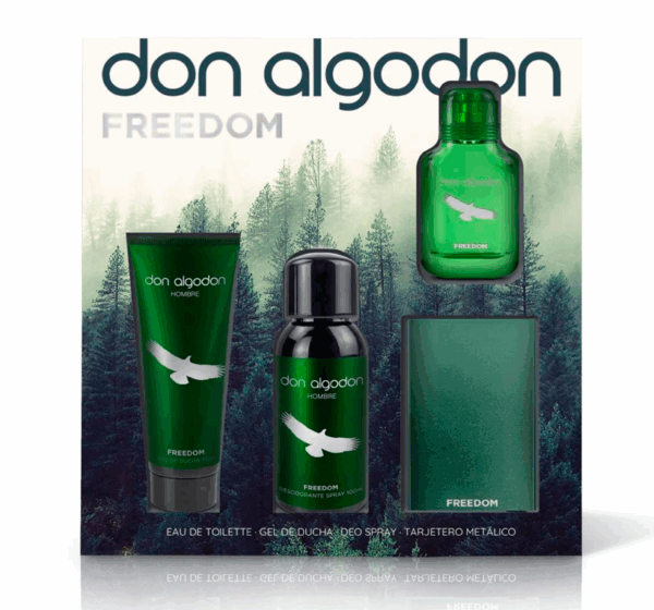Don Algodon, set regalo Freedom hombre