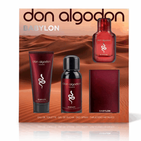 Don Algodon, set regalo Babylon hombre