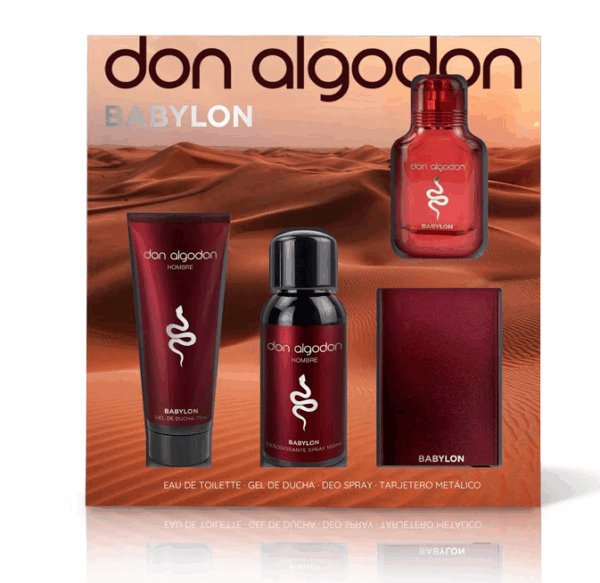 Don Algodon, set regalo Babylon hombre