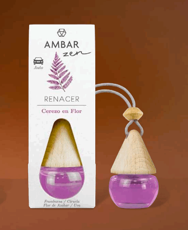 Ambar, ambientador de coche cerezo en flor