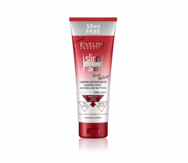 Eveline, serum térmico activo abdominales y glúteos Slim Extreme (250 ml)