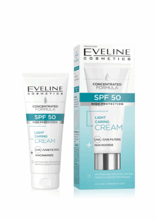 Eveline, crema ligera SPF 50 (30 ml)