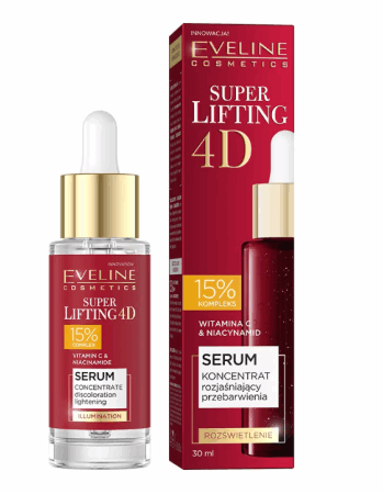 Eveline, serum iluminador super lifting 4D (30 ml)
