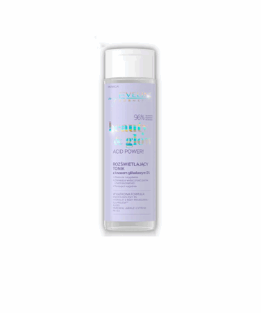 Eveline, tónico iluminador con 5% de ácido glycólico (200 ml)