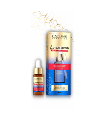 Eveline, bio hyaluron serum retinol noche (18 ml)