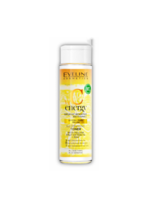 Eveline, vitamina C energy booster tónico iluminador 3en1 (200 ml)