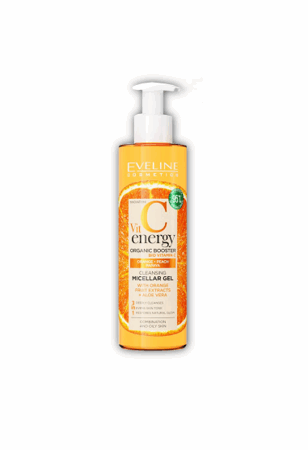 Eveline, vitamina C energy organic booster gel micelar 3en1 (200 ml)