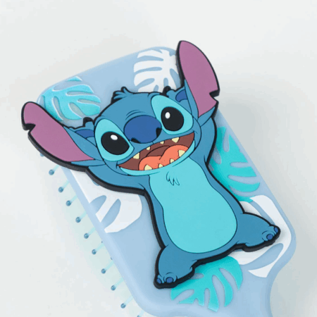 Disney, Stitch cepillo para cabello rectangular azul
