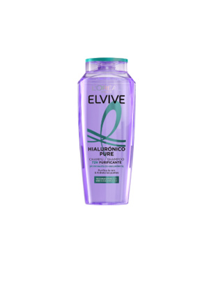 L’Oréal, Elvive hialurónico pure champú purificante (380 ml)