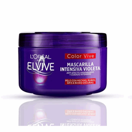 L´Oréal, color vive mascarilla violeta (250 ml)