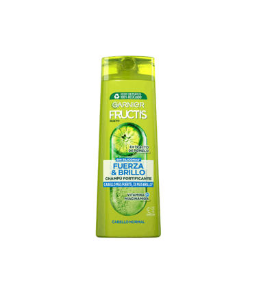 Garnier, fructis fuerza & brillo champú fortificante (380 ml)