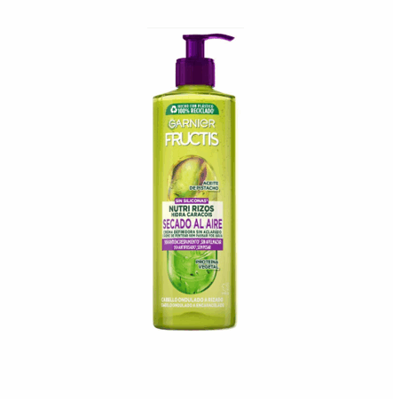Garnier, fructis nutri rizos secado al aire crema definidora sin aclarado (400 ml)