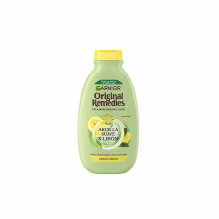 Garnier, original remedies champú arcilla suave & limón (400 ml)