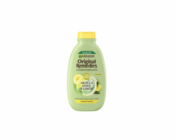 Garnier, original remedies champú arcilla suave & limón (400 ml)