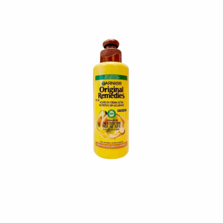 Garnier, original remedies aceite de aguacate en crema ultra nutritivo sin aclarado (200 ml)