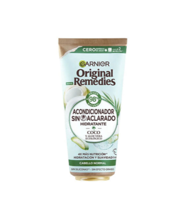 Garnier, original remedies coco y aloe vera ecológico acondicionador (200 ml)