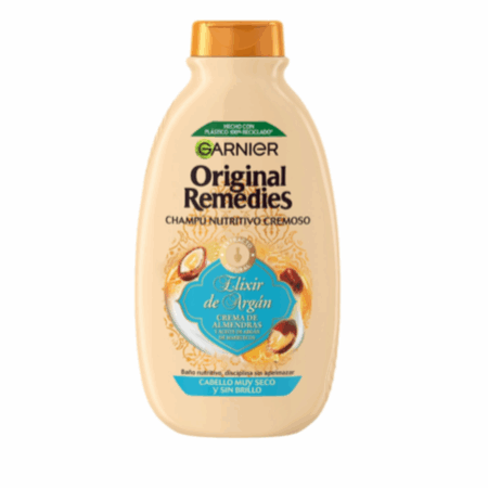 Garnier, original remedies elixir de argán champú nutritivo cremoso (250 ml)