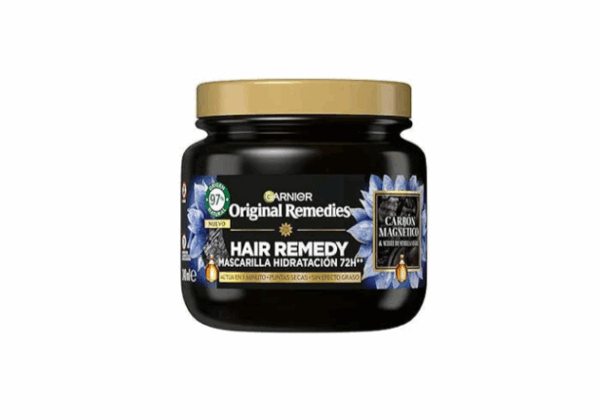 Garnier, original remedies mascarilla carbón magnético hair remedy (340 ml)