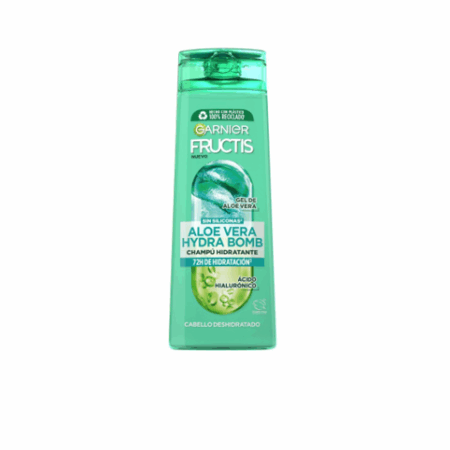 Garnier, fructis champú aloe vera hydra bomb (360 ml)