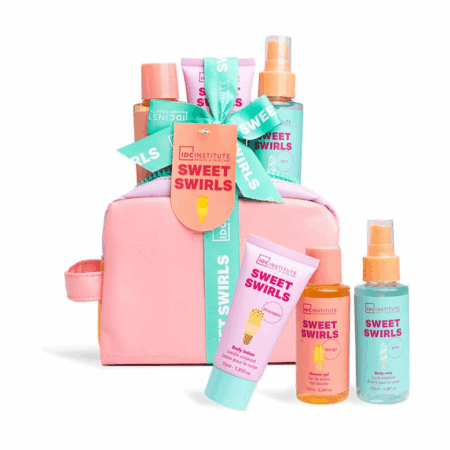 IDC, set de productos esenciales con neceser Sweet Swirls
