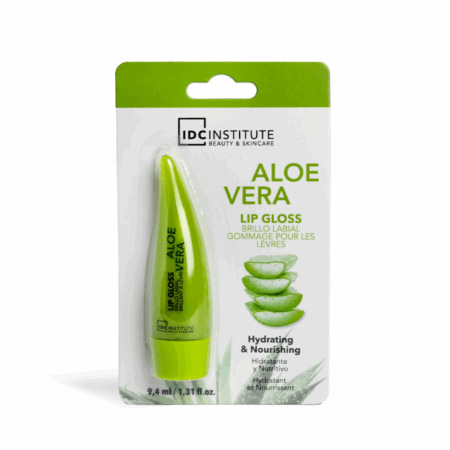 IDC, brillo labial hidratante y nutritivo aloe vera (9,4 ml)