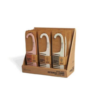IDC, peine natural detangle comb con gancho para la ducha