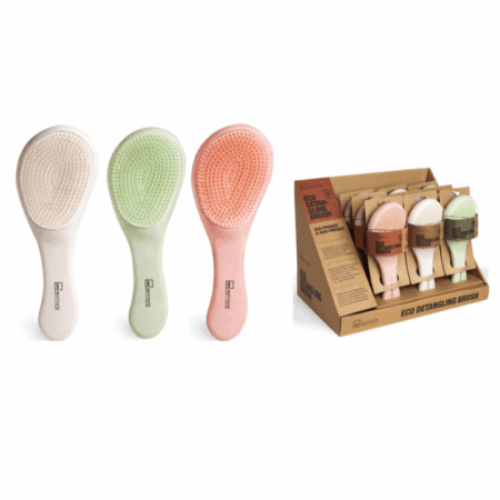 IDC, peine natural fibers detangling brush