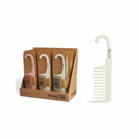 IDC, peine natural detangle comb con gancho para la ducha