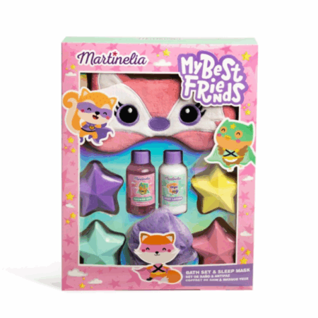 Martinelia, set de baño y antifaz