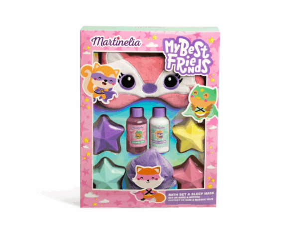 Martinelia, set de baño y antifaz