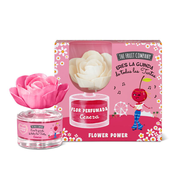 The Fruit Company, flor perfumada cereza ambientador