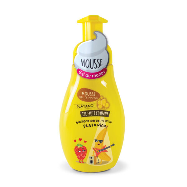 The Fruit Company, mousse de manos plátano