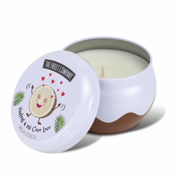 The Fruit Company, velas perfumadas coco