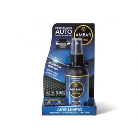 Ambar, ambientador auto perfum aire limpio