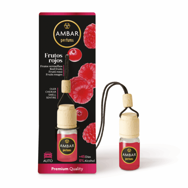 Ambar, ambientador coche frutos rojos