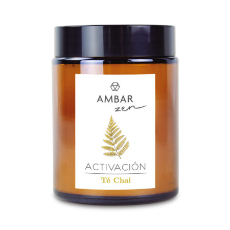 Ambar, vela perfumada té chai