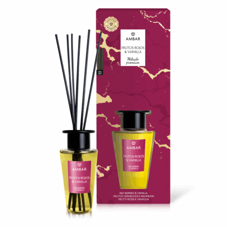 Ambar, mikado premium frutos rojo & vainilla