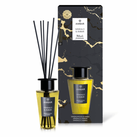 Ambar, mikado premium sándalo & ámbar