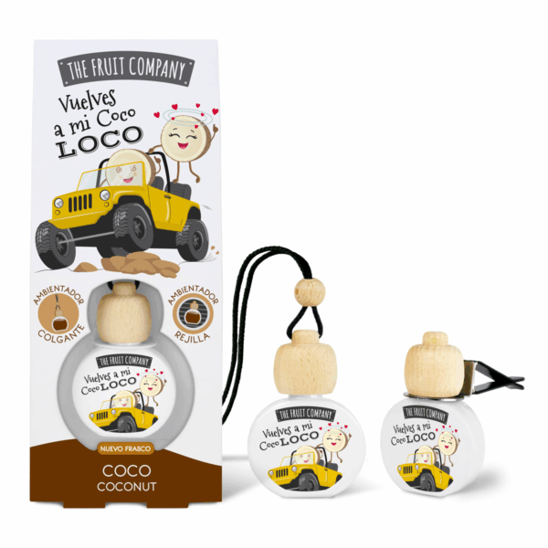 The Fruit Company, ambientador coche coco