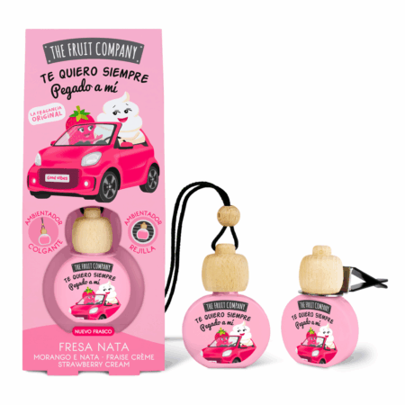 The Fruit Company, ambientador coche fresa nata