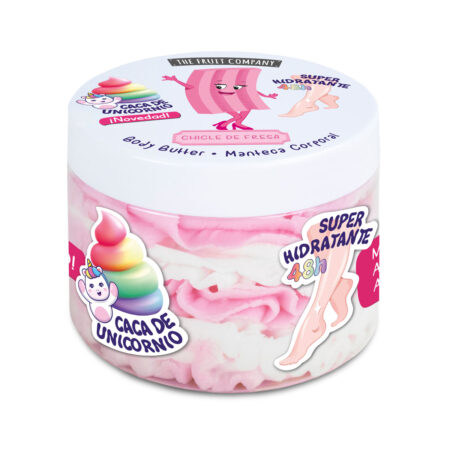 The Fruit Company, manteca corporal chicle de fresa